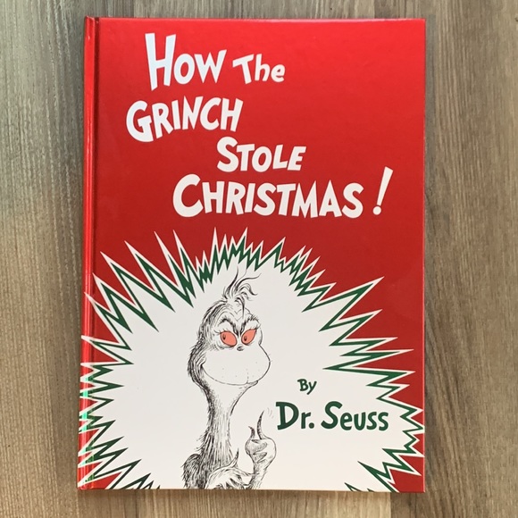 How the Grinch Stole Christmas! Dr Seuss Hardcover Story Book Random House new - Picture 3 of 3